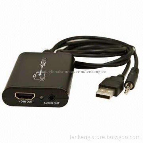 USB2.0 to HDMI Converter, Full Compatible Apple's Mac and Microsoft's Windows Systems